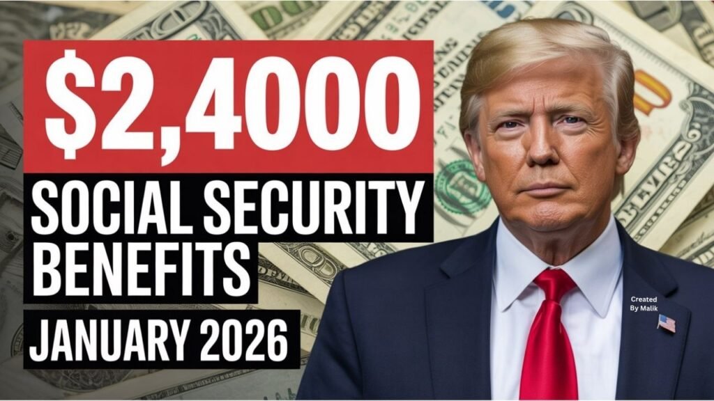 $2,400 Social Security Benefits January 2026 –