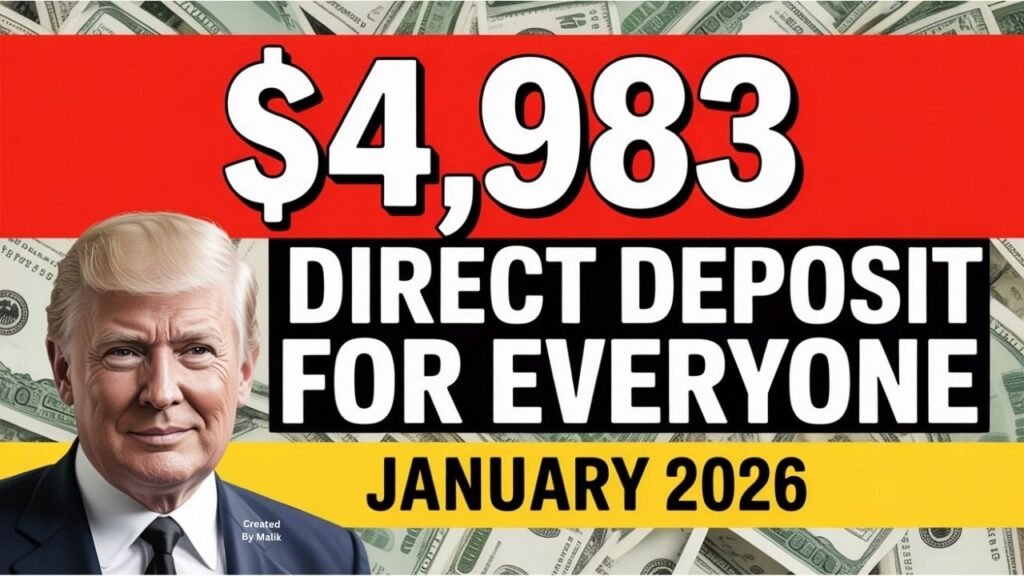 4983 Direct Deposit 2026 for Everyone in the United States: Eligibility and Payment Dates